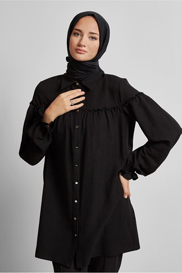 قميص بياقة تونيك 45690