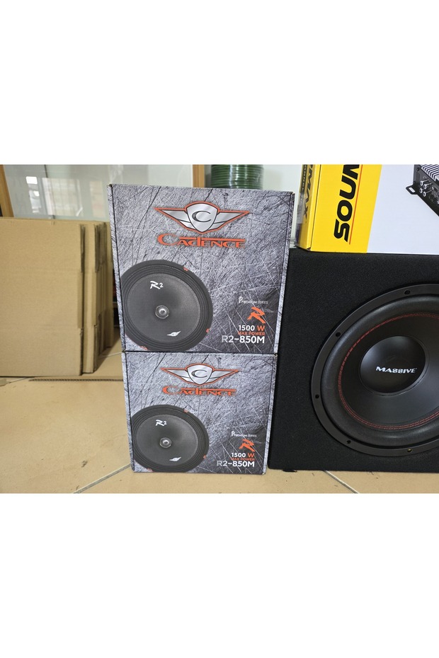PAKET SES SİSTEMİ  20 CM MİDRANGE SETİ - 2