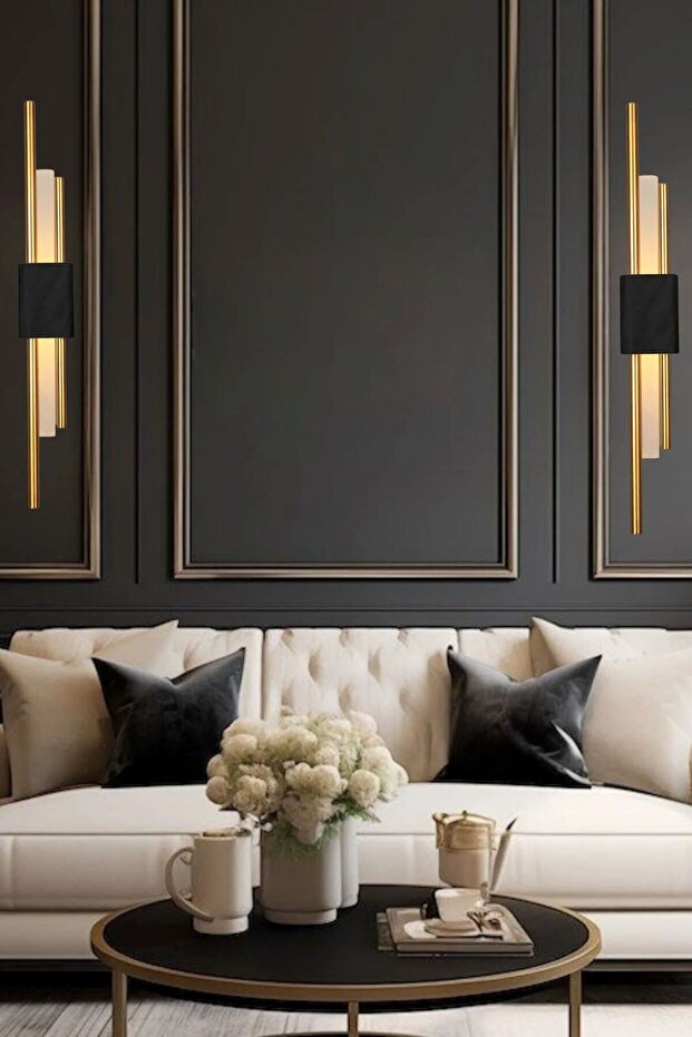 Kirpi Gold Siyah Boru Aplik - 1