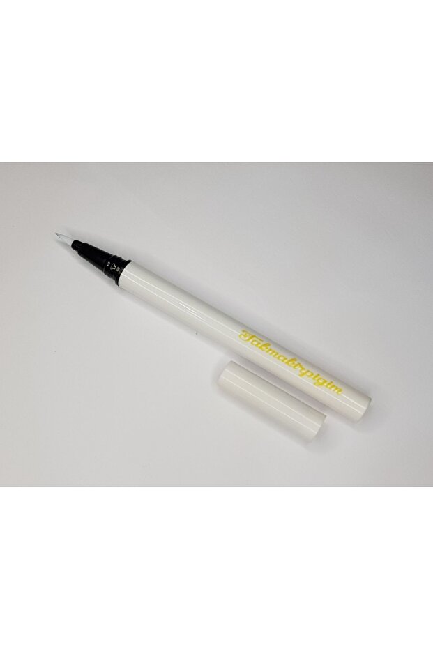 10 Çift Doğal Cat Eye Kedi Göz Takma İpek Kirpik Powerliner Şeffaf Kalem Yapıştırıcı - 9