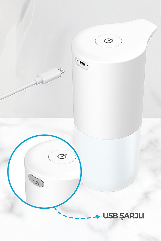 Usb Şarjlı Sensörlü Sabunluk - 2