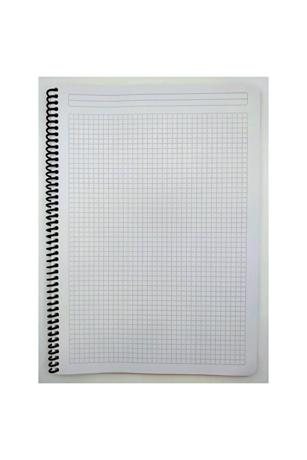 Flex Pastel Defter PP Kapak Spiralli 80 yp Kareli 4 lü set - 2