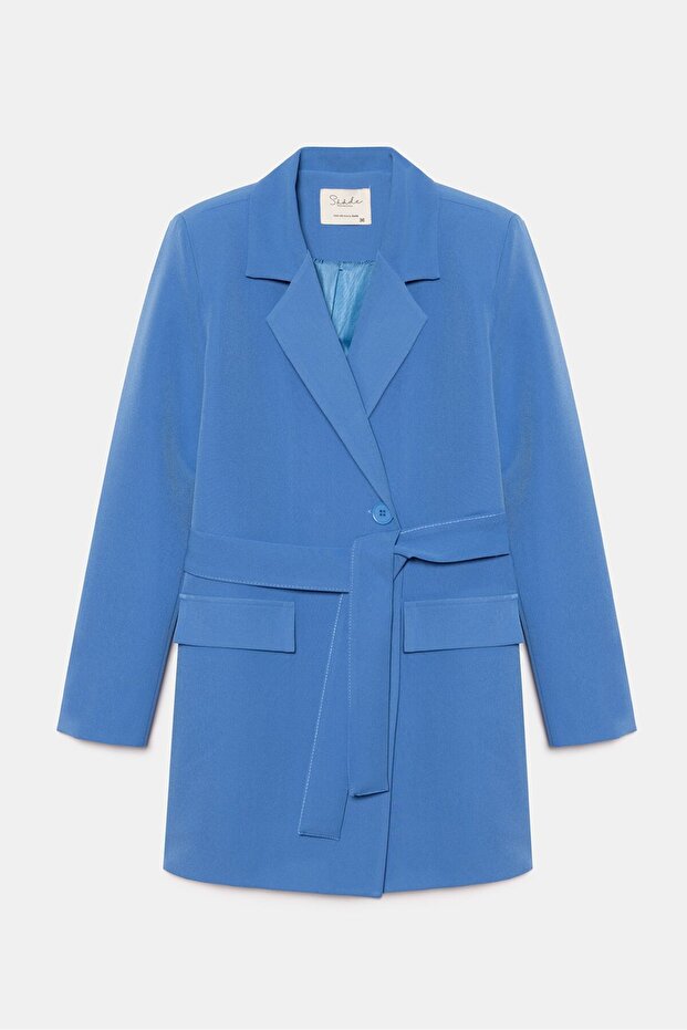 سترة بحزام نيلي - 5