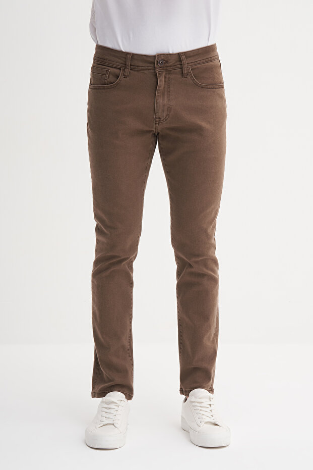 Parker Extra Slim Fit Denim Trousers Normal Leg Normal Waist