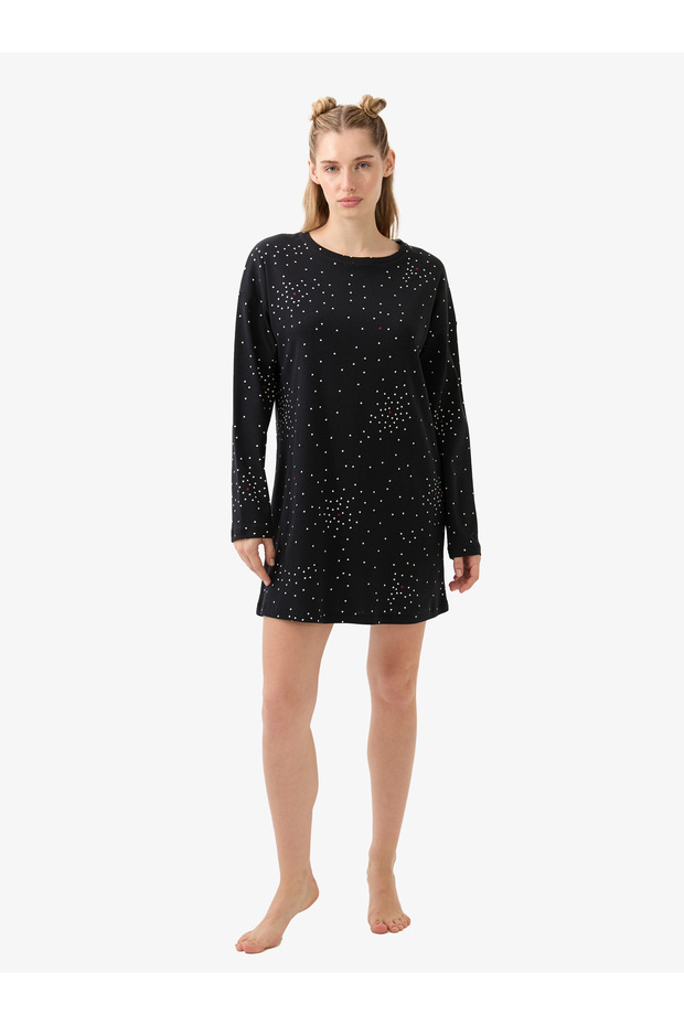 Kadın Gecelik 51946 - Baskılı - 3