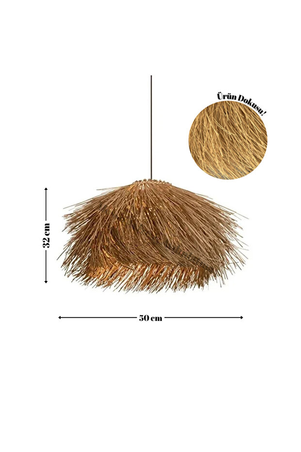 BALİ Şık Bohem Bambu Avize - 3