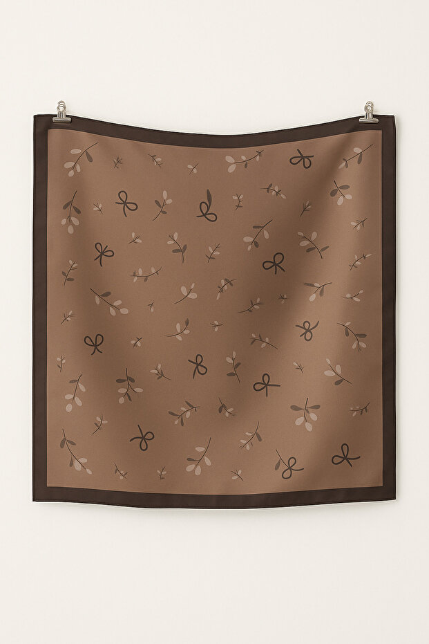Eșarfă Bandana maro Eșarfă - 1