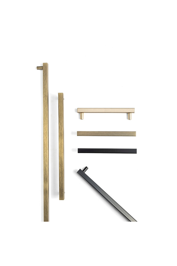 800 Mm Altın Rengi Klasik Kulp - Ssy8800 0800 Gl-gl - 2