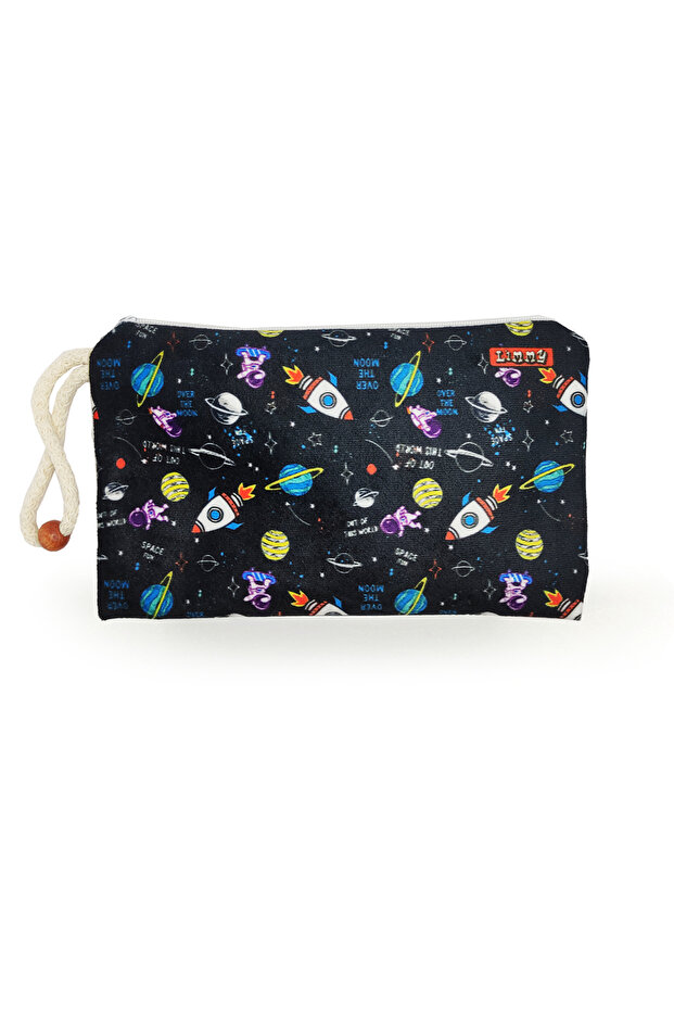 مقلمة قماشية قابلة للغسل بنمط رائد الفضاء - 4