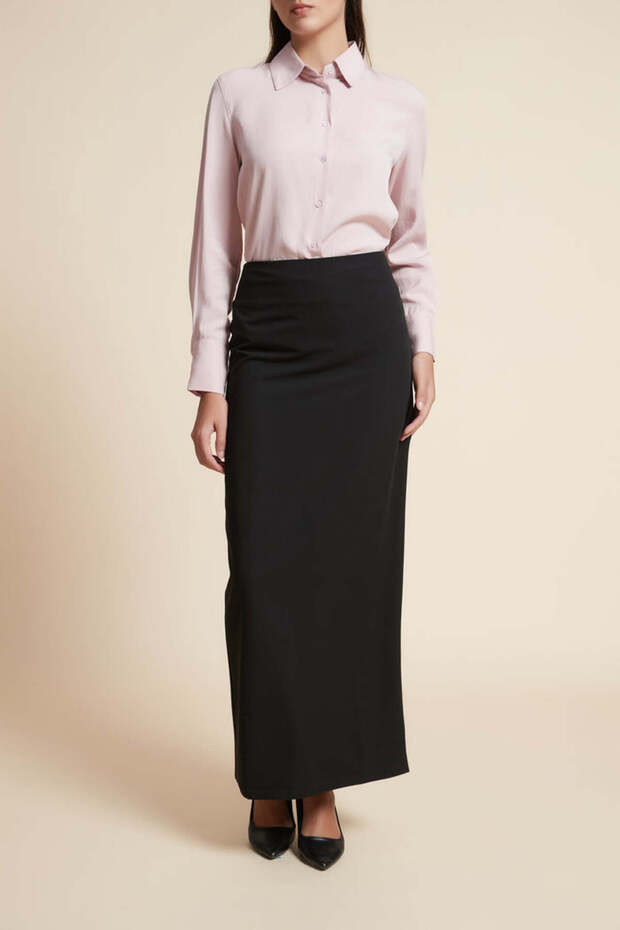 تنورة مستقيمة صلبة - 2