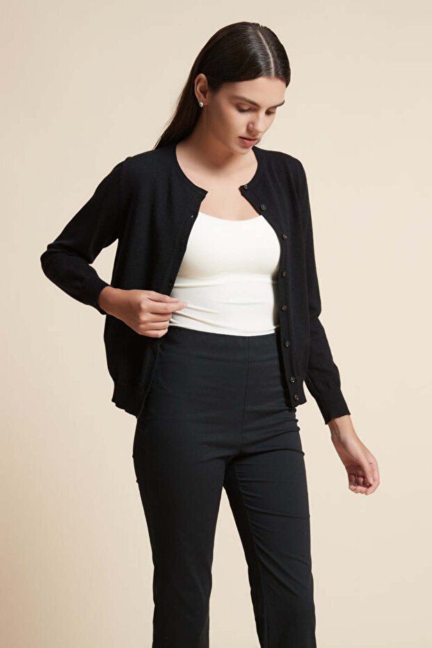 Solid Long-Sleeve Top - 6