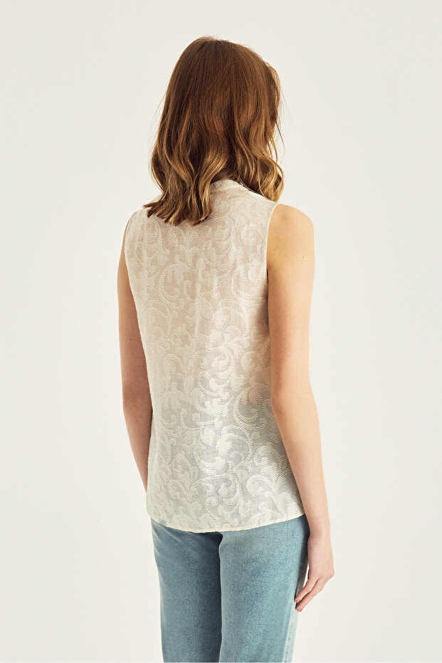 V Yaka Kolsuz Bluz - 4