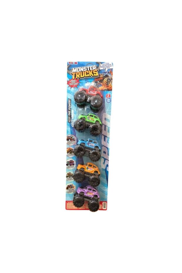 5-Piece Monster Car Nzm093