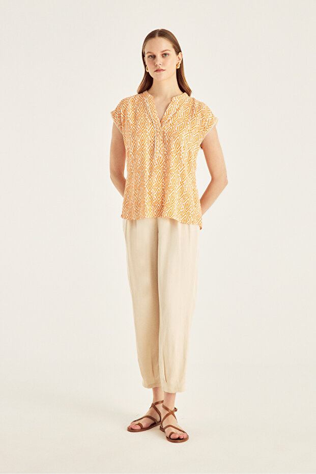 2305 بلوزة بنمط عرقي - 2