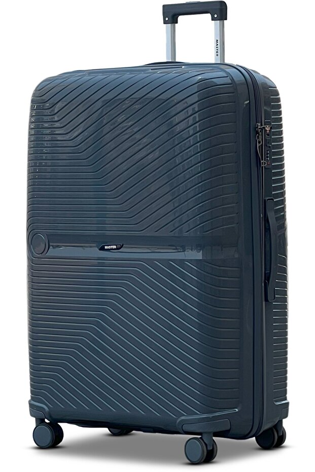 Lightweight Pp Extra Large 32 Inch [36-40kg] Hard Shell, Unbreakable Luggage
