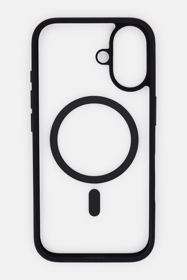 جراب حماية ماجسيف لجهاز iPhone 16، أسود - 3