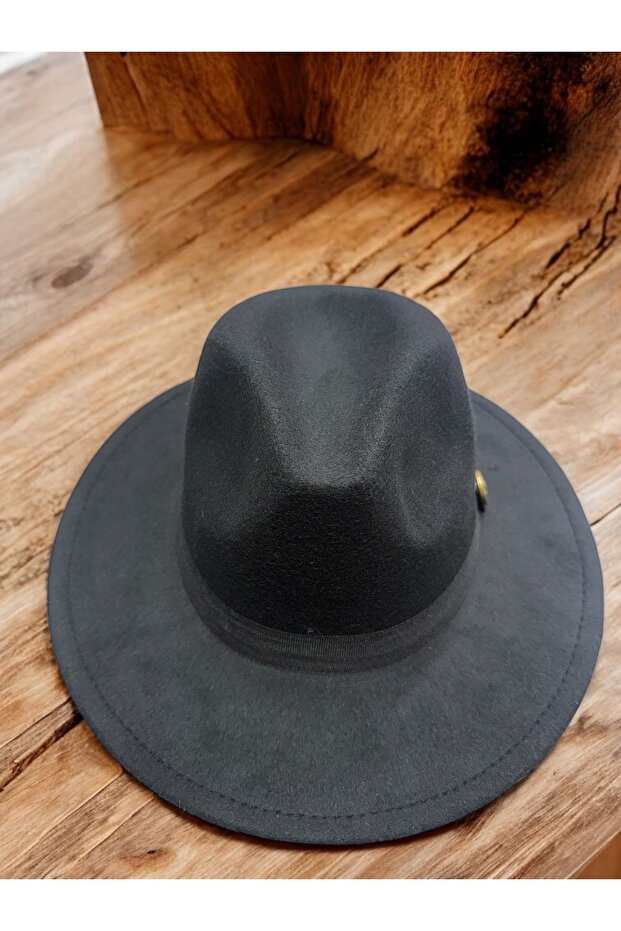 قبعة فيدورا قبعة رعاة البقر الصلبة - 3