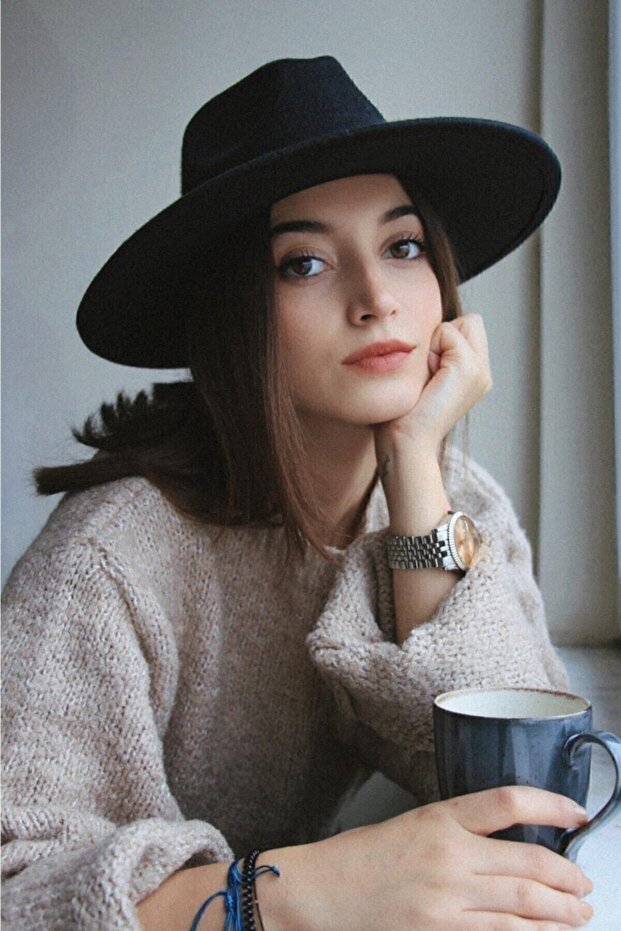 قبعة فيدورا قبعة رعاة البقر الصلبة - 2