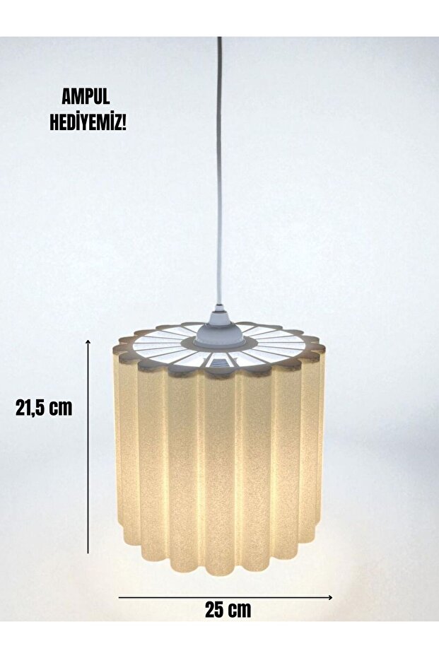 Modern Tasarım Pliseli Avize - 4