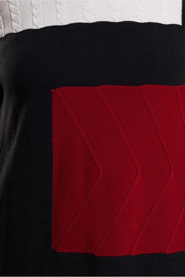 RENK BLOKLU TRİKO TUNİK 44908 - 4