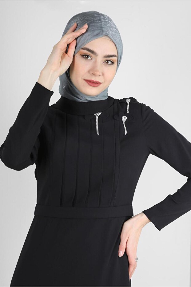 فستان سهرة بنمط ألفينا ليوبارد شال 8226