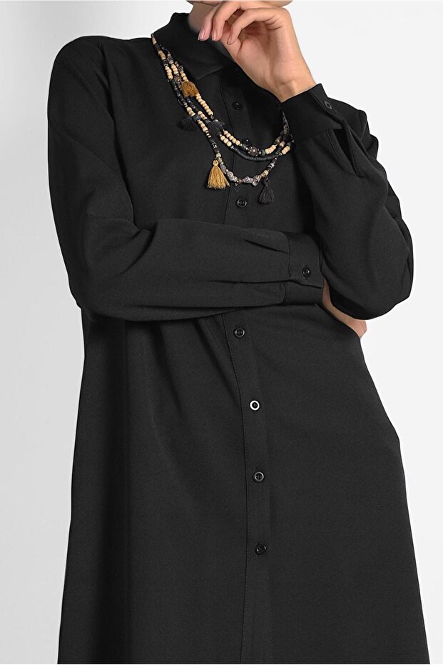 40208 موديل سترة شيفون بأزرار - 4