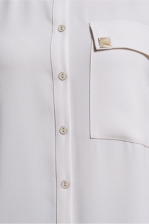 GÖMLEK YAKA UZUN TUNİK 44597 - 4