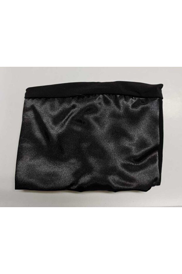 Lüks Saten Bone Siyah - 1