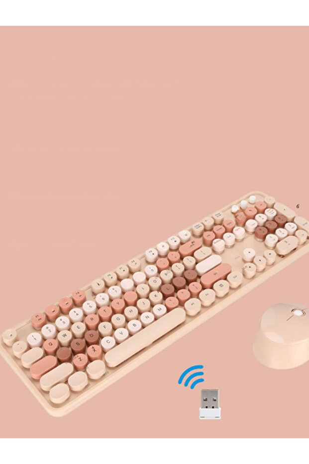 Mofii Sweet Wireless Kablosuz Klavye Mouse Set - 2