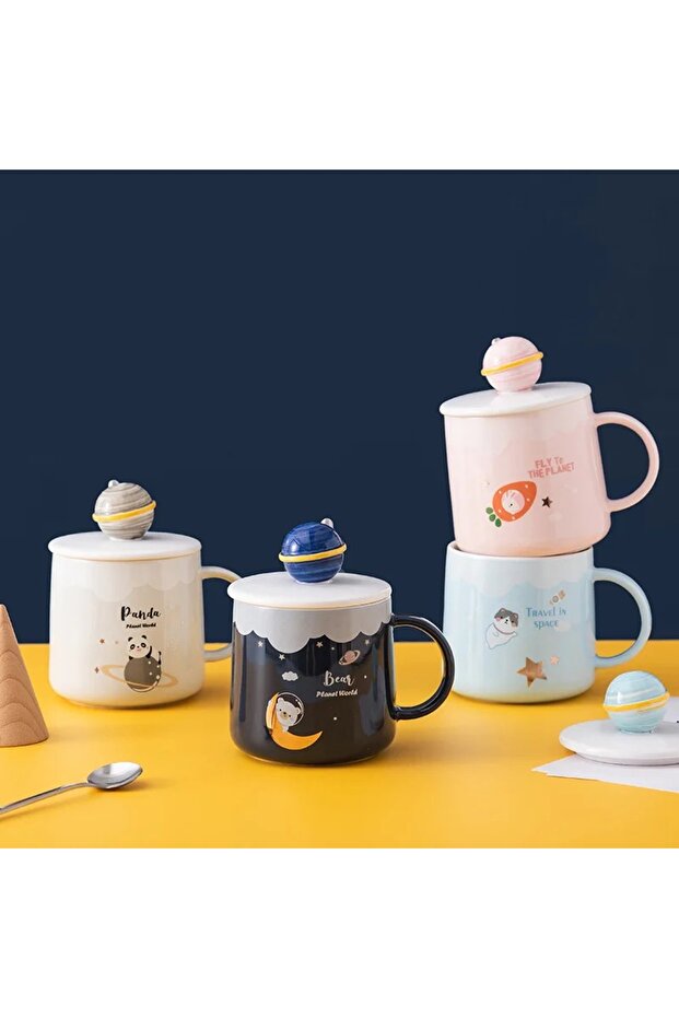 Animal Figured Ceramic Mug - 3