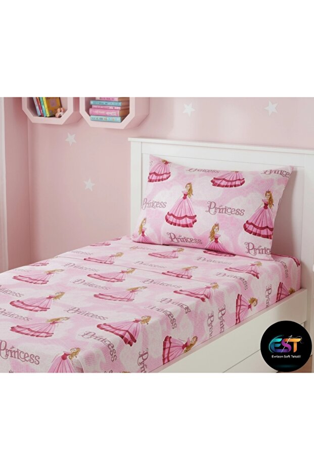 Princess Single Cotton Ranforce Sheet Set - 1