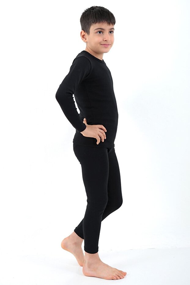Unisex Children's Cotton Thermal Suit (1 Pc) - 3