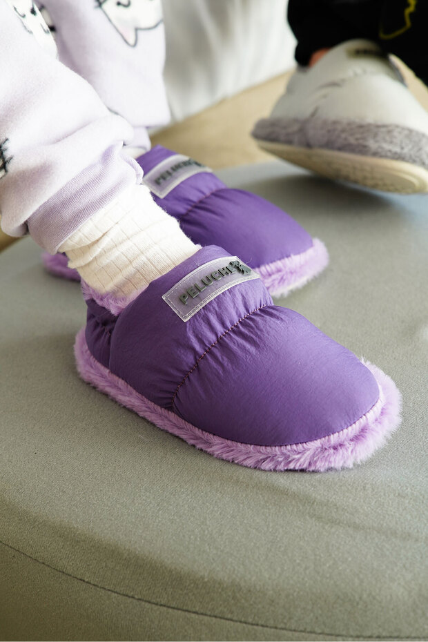 Purple Children's Home Shoes