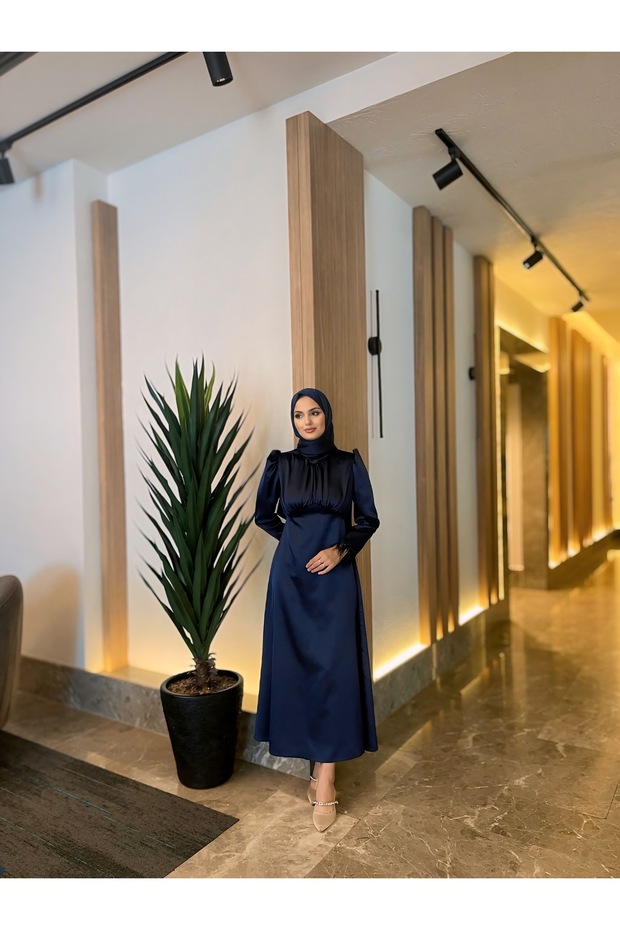 Sare Abiye Lacivert - 6