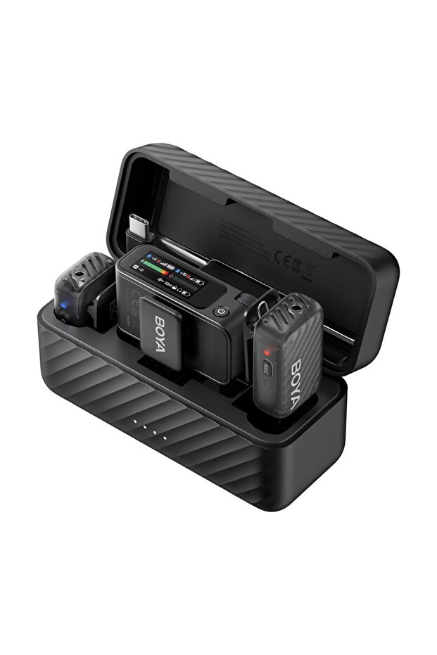 BOYAMIC 2 AI Creator Edition Çift Kişilik Kablosuz Yaka Mikrofonu - 5