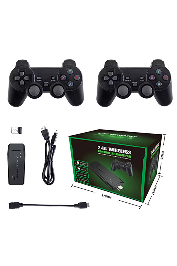 M8 Handheld Wireless Controller Gaming Console 4K Android Smart TV Box - 3