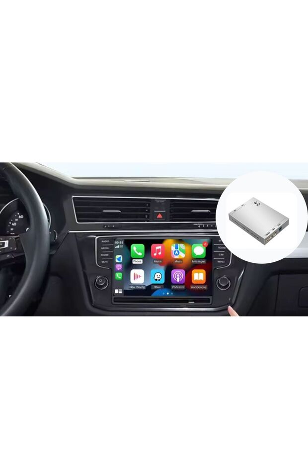 Wireless CarPlay and Android Auto Module Compatible with VW, Skoda Plug & Play, , MIB / MIB 2 - 2