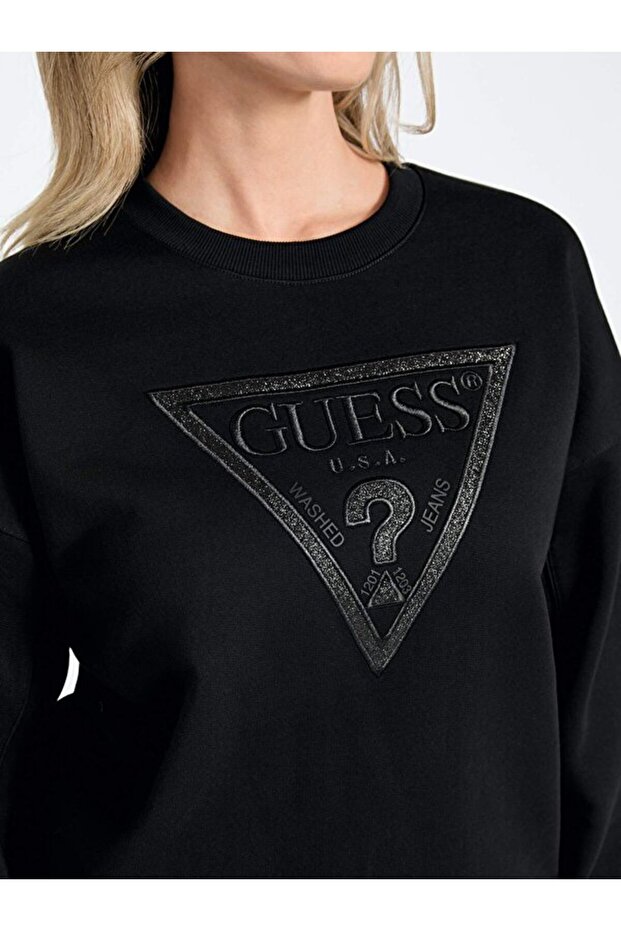 Glitter Kadın Sweatshirt - 4