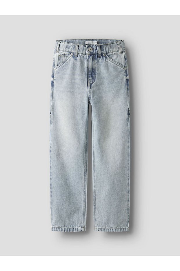 Blugi croială dreaptă tip carpenter