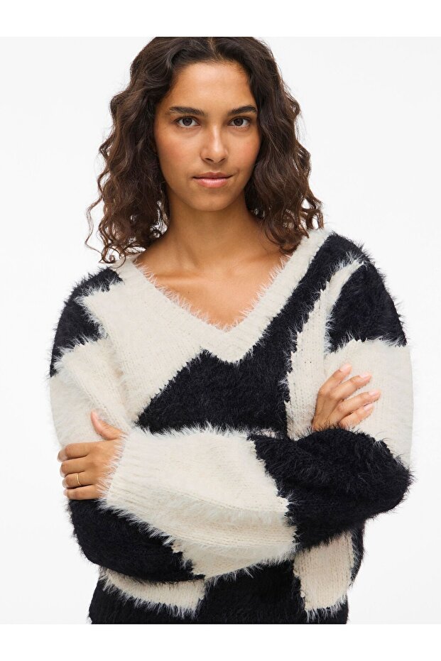 Strickpullover VIKUNNUO V-Ausschnitt - 6