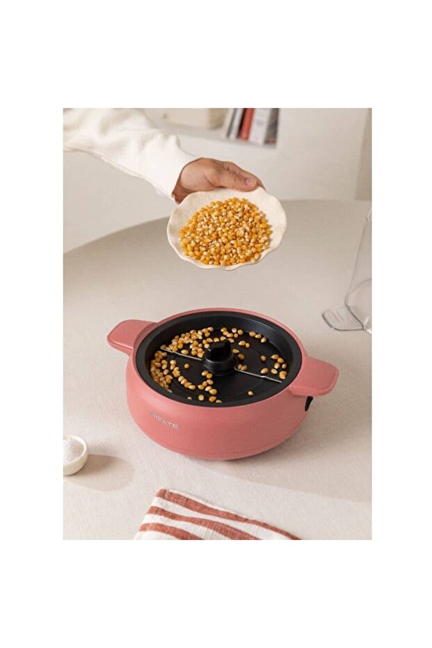 Popcorn maker, CREATE, Studio, terracotta - 3
