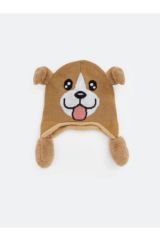 Boy's Beret with Animal Figures (W5)