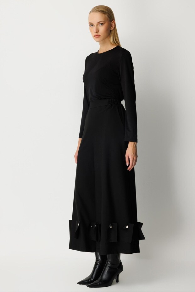 Wide Leg Trousers 8018