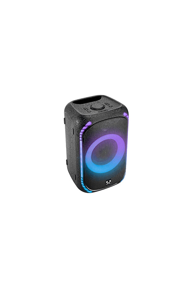 Party Loud M 200W Taşınabilir Bluetooth Hoparlör (Party Speaker ) Siyah - 6