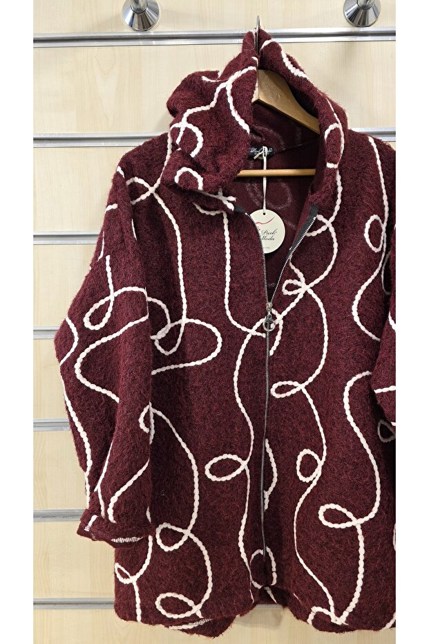 Felt Coat Raffia Pattern - 2