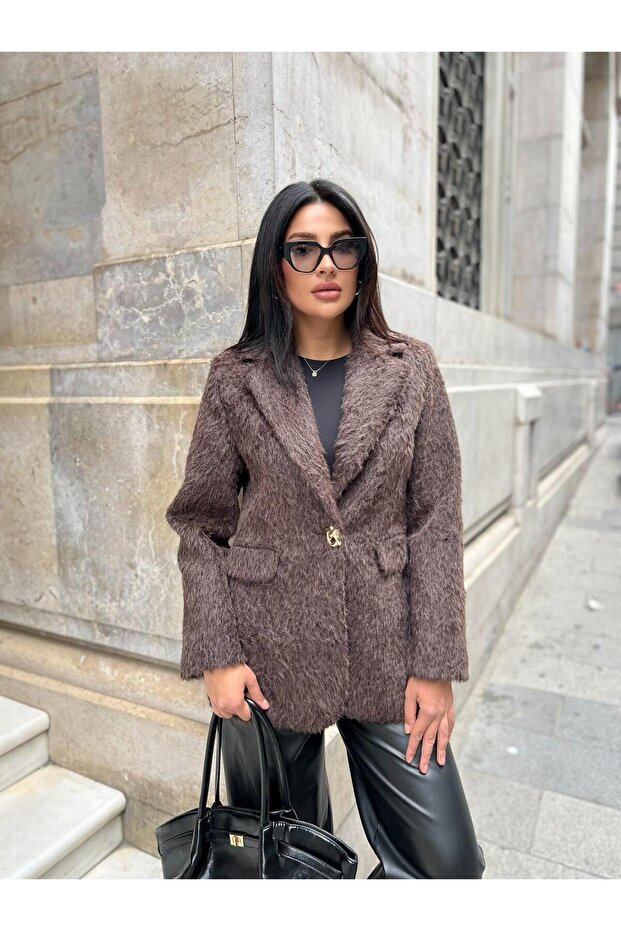 Single Button Jacket - 1