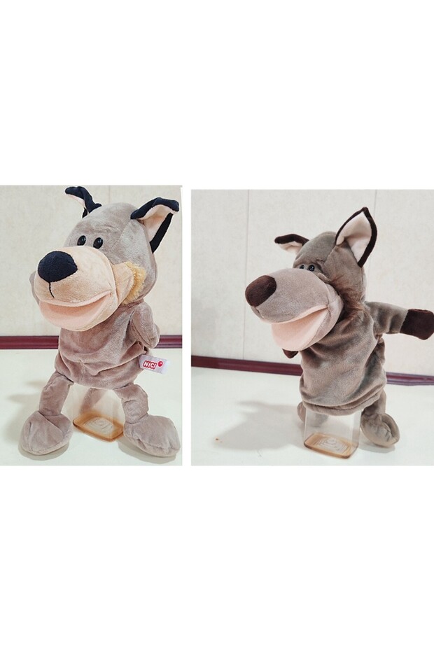 Hand puppet - Wolf with open mouth - 6