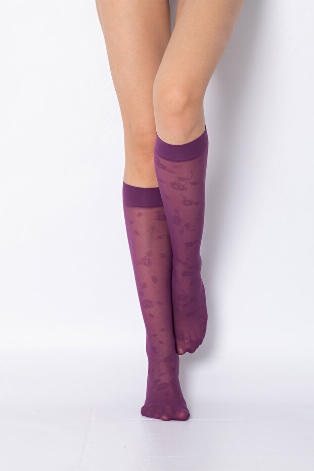 Yvonna Dizaltı Çorap - 3