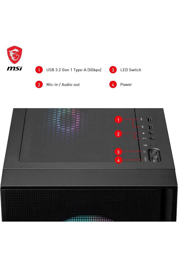 DFS GAMING POPOL INTEL I9 14900K-B760M WIFI-RTX 5070 TI 16GB-32GB DDR5 RAM-1TB M.2 SSD-OYUNCU BİLGİS - 4