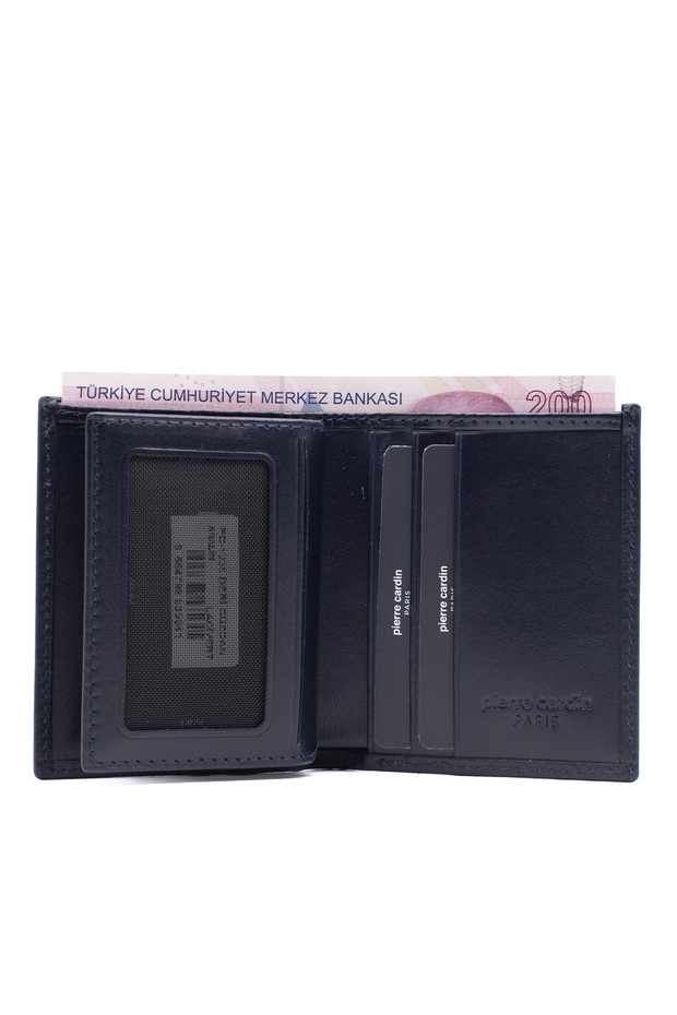 Lacivert Analin Erkek Cüzdanı 1335L4Z - 3